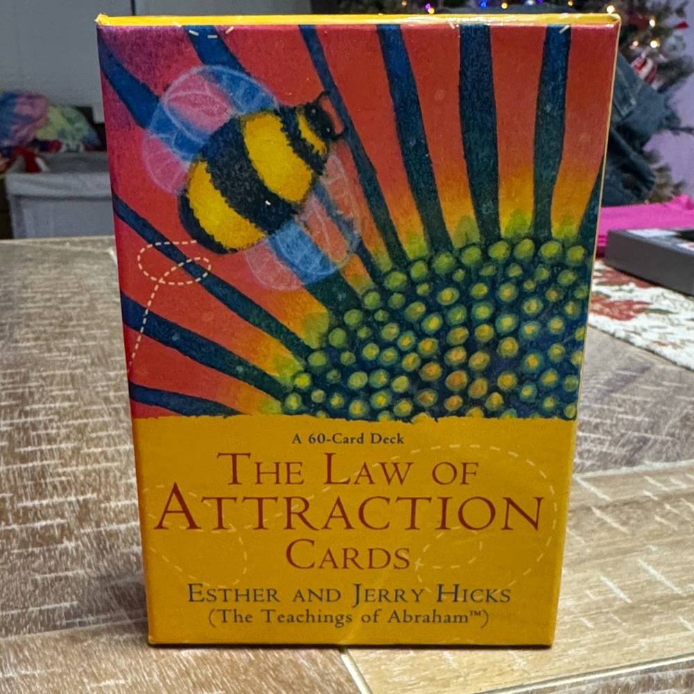 The Law of Attraction Cards Deck by Esther and Jerry Hicks 60-card Deck